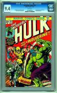 Incredible Hulk #181 - CGC 9.4 - First Wolverine