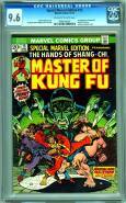 Special Marvel Edition #15 - CGC 9.6 - First Master of Kung-Fu